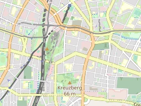 Destination d'excursion sur la carte