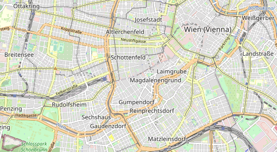 Destination d'excursion sur la carte