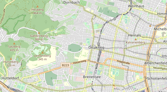 Destination d'excursion sur la carte