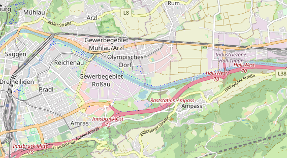 Ausflugsziel auf Karte