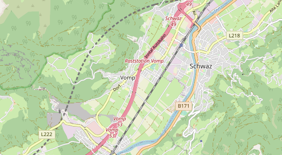 Ausflugsziel auf Karte