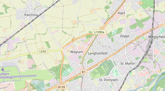 Destination d'excursion sur la carte