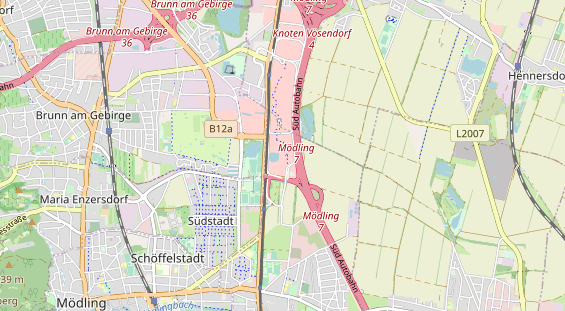 Excursiebestemming op kaart