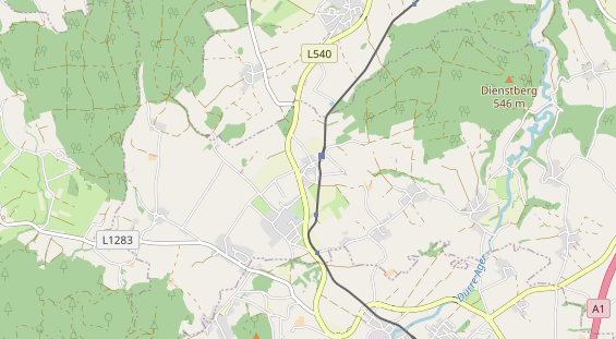 Ausflugsziel auf Karte