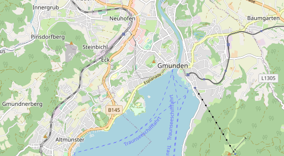 Ausflugsziel auf Karte