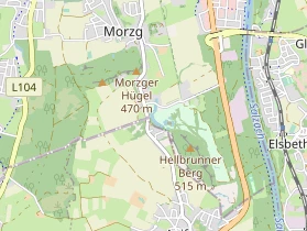Ausflugsziel auf Karte