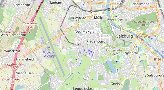 Destination d'excursion sur la carte