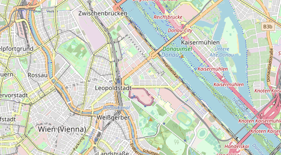 Destination d'excursion sur la carte