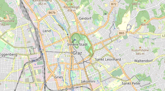 Ausflugsziel auf Karte