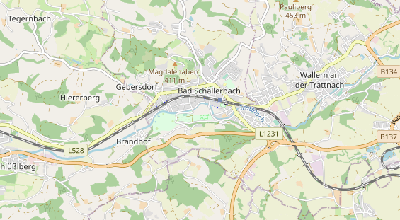 Ausflugsziel auf Karte