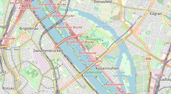 Destination d'excursion sur la carte