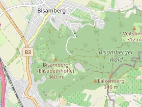 Ausflugsziel auf Karte