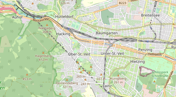 Ausflugsziel auf Karte