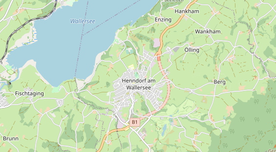 Destination d'excursion sur la carte