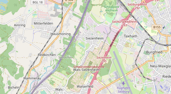 Ausflugsziel auf Karte