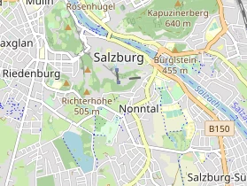 Ausflugsziel auf Karte