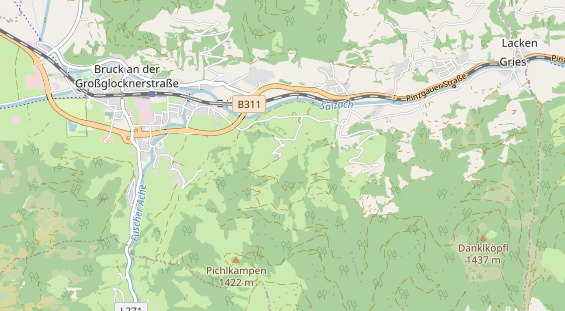 Ausflugsziel auf Karte