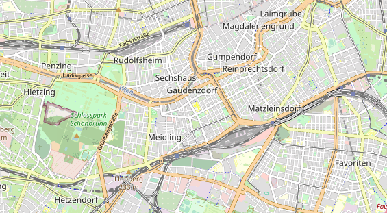 Destination d'excursion sur la carte