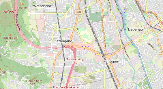 Ausflugsziel auf Karte