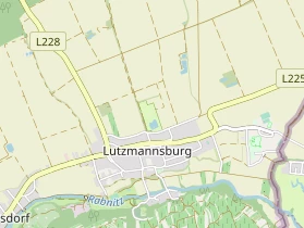 Excursiebestemming op kaart