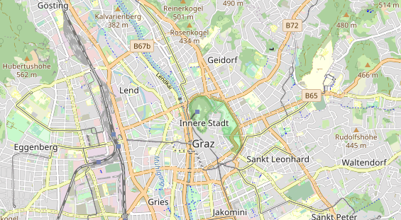 Ausflugsziel auf Karte