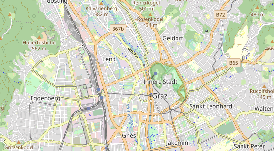 Ausflugsziel auf Karte