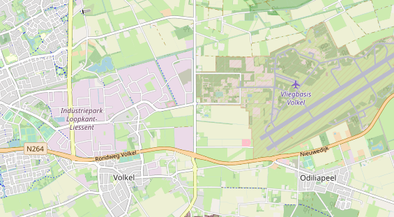Destination d'excursion sur la carte