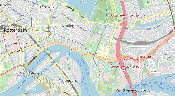 Destination d'excursion sur la carte