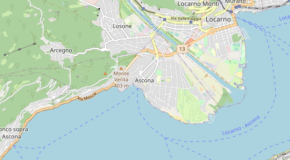 Ausflugsziel auf Karte