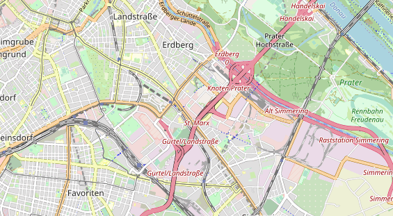 Ausflugsziel auf Karte