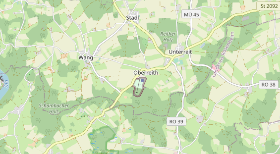 Destinazione dell'escursione sulla carta