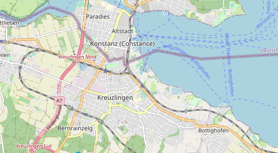 Ausflugsziel auf Karte