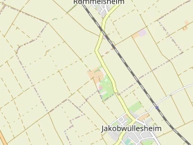 Excursiebestemming op kaart