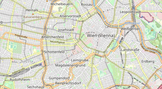 Destination d'excursion sur la carte