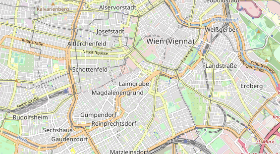 Destination d'excursion sur la carte