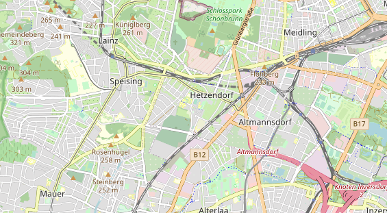 Ausflugsziel auf Karte