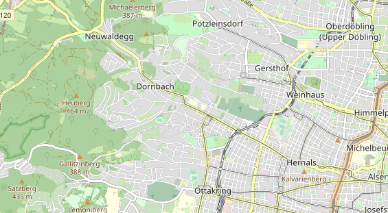 Destination d'excursion sur la carte