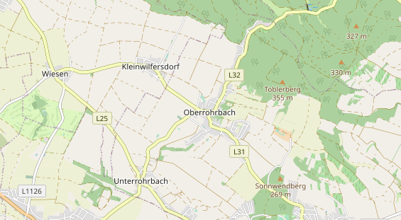 Ausflugsziel auf Karte