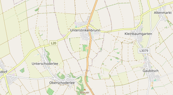 Destination d'excursion sur la carte