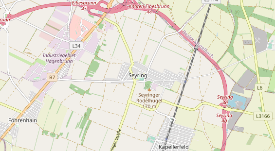 Ausflugsziel auf Karte