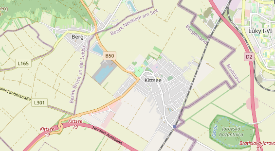 Destination d'excursion sur la carte