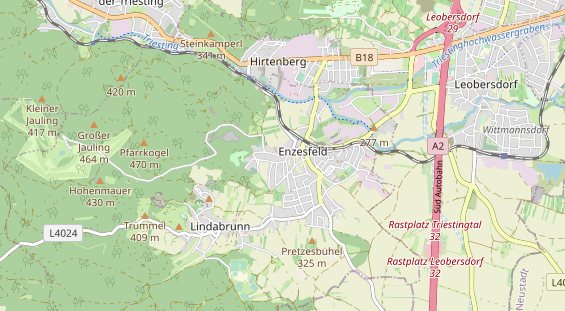 Ausflugsziel auf Karte