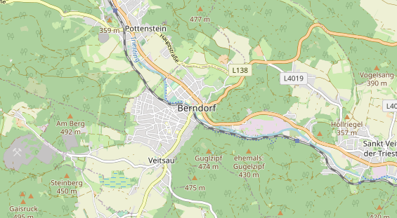 Ausflugsziel auf Karte