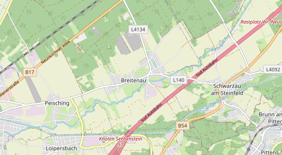 Destination d'excursion sur la carte