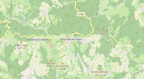 Ausflugsziel auf Karte