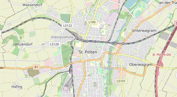 Ausflugsziel auf Karte