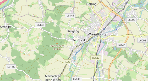 Ausflugsziel auf Karte