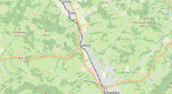 Ausflugsziel auf Karte