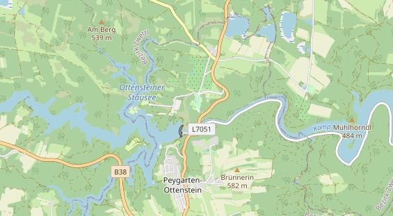 Destination d'excursion sur la carte