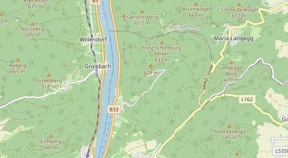 Ausflugsziel auf Karte